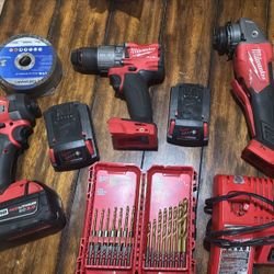 M18 FUEL Drill / Impact And Grinder Cordless 4 1/2 Milwaukee