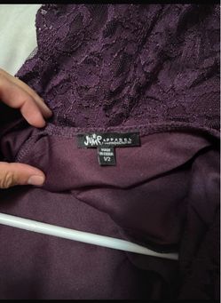 Jump Apparel Purple Lace Top Size 1/2