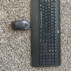Logitech wireless keyboard and mouse