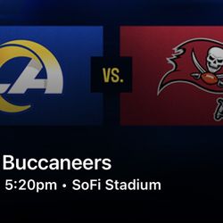 Rams Vs Buccaneers 
