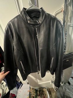 FMC genuine leather jacket
