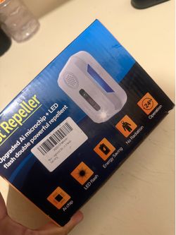 Electronic Ultrasonic Mosquito Repellent & Insect Indoor Repeller- Mouse Repellent Ultrasonic Plug in for Mice, Rats, Rodent, Roaches, Ants, Bugs, Str