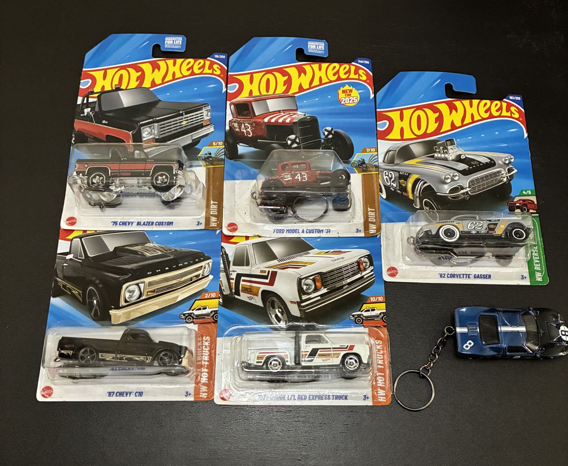 Custom HotWheels Keychain - Holiday Special