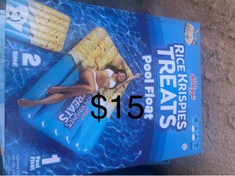 Rice krispies pool float