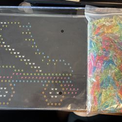 8x7 Lite Brite  Templates And Pegs