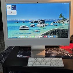 Selling an Apple iMac 2021 M1 Chip 8-core 24-inch 8GB RAM 512GB Ssd
