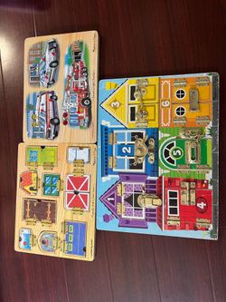 Melissa and Doug puzzles