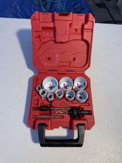 Hole Saw Kit – Multiple Sizes with Case