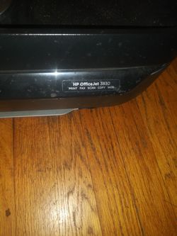 Hp printer hp office jet 3830
