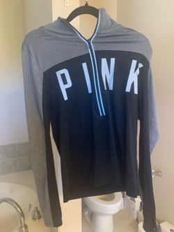 Size small vs pink pullover light material