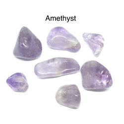 Amethyst Genuine Polished Stones From Brazil 7pcs 129g Total