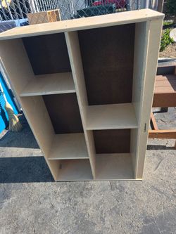 3 Large Shelves "cubies"  From Lakeshore