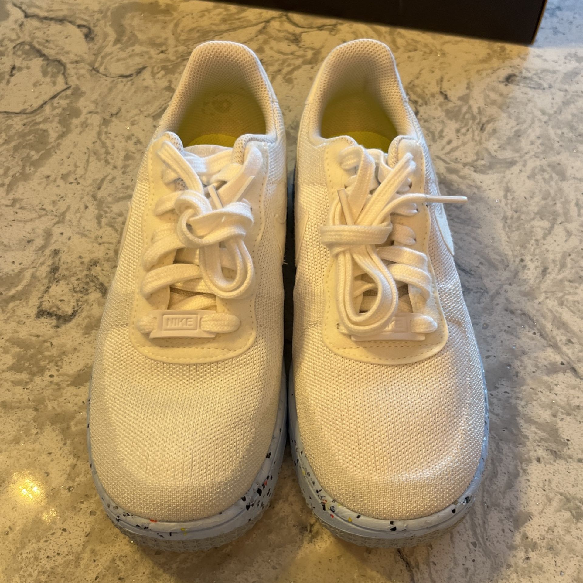 Brand new Nike Air Force Low Crater Flyknit White Ice Blue (Women's)