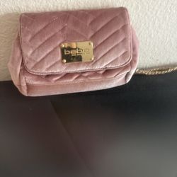 bebe pink purse 