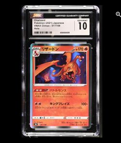 Charizard graded 10