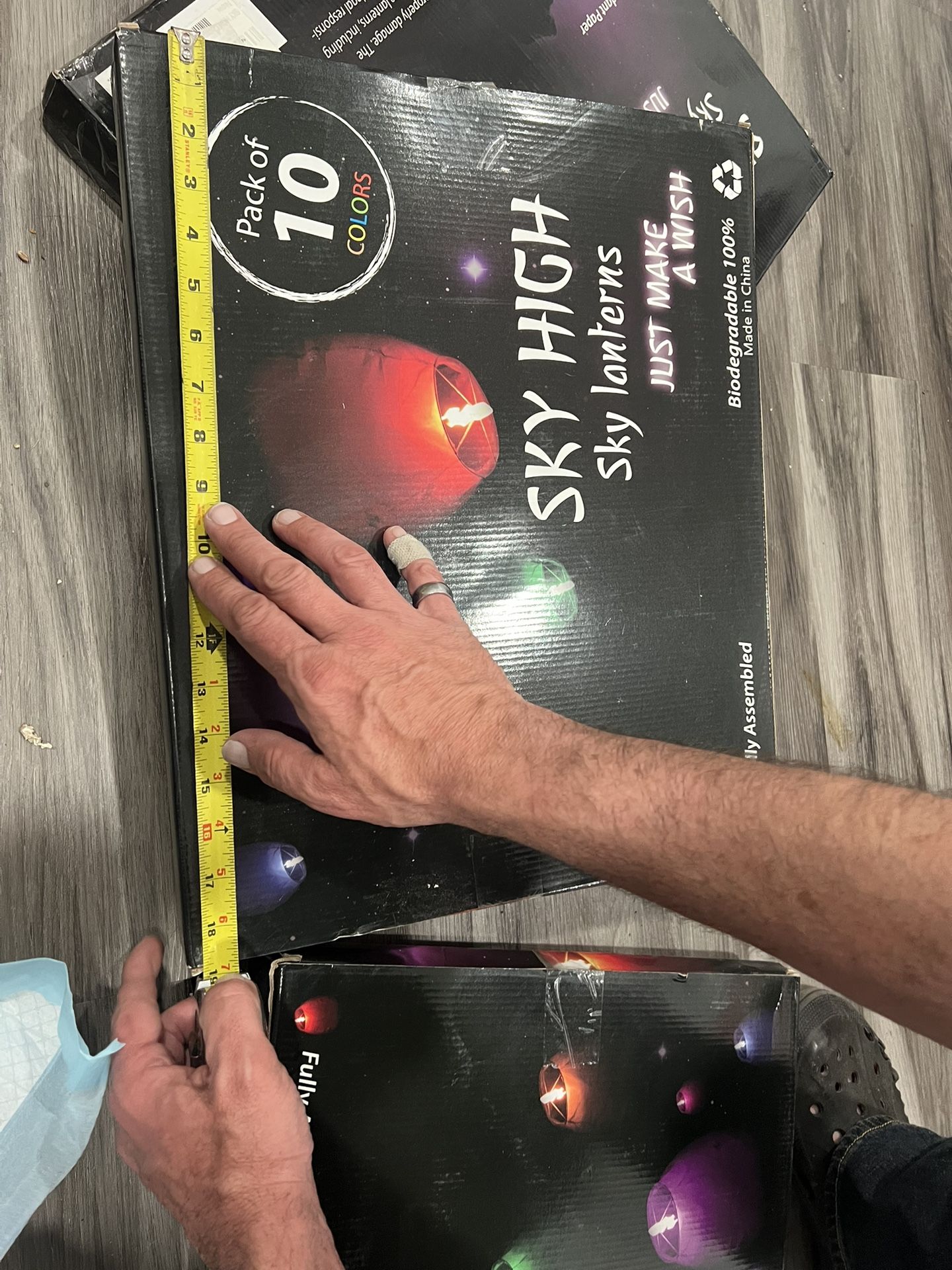 Sky High Flying Lanterns 3 Boxes 10 In Each Box New