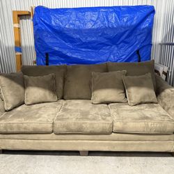 Couch + Oversized Arm Chair 