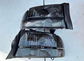 97-04 Dodge Durango/Dakota Headlights Faros Calaveras Micas Luces Lamps