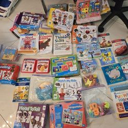 EDUCATIONAL GAMES, PUZZLES, BOOKS, MONTTESSORI Activities