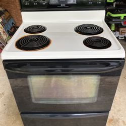 Kenmore 4 Burner Electric stove oven