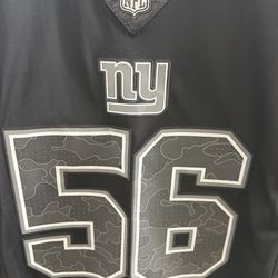 Nike New York Giants No56 Lawrence Taylor Black Impact Women's Stitched NFL Limited Jersey