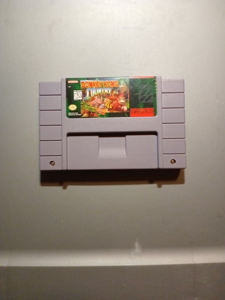 Donkey Kong Country SNES