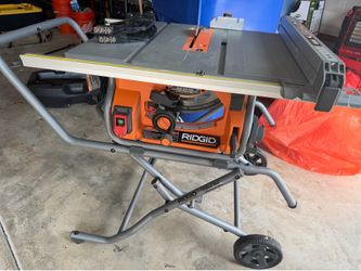 Ridgid table saw