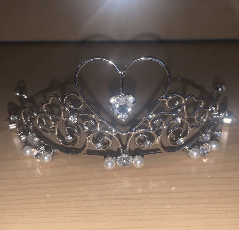 silver tiara