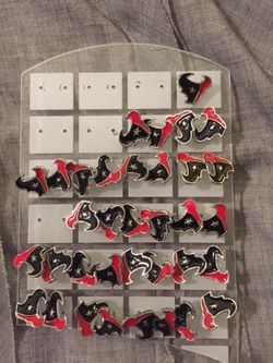 Houston Texans ear rings