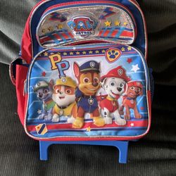 Paw Patrol Rolling Backpack