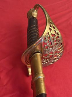 M 1860 Staff And Field Officers Sword  / Post Civil War