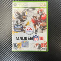 Madden NFL 10 For Xbox 360