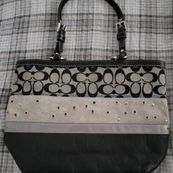 Vintage Coach Handbag 