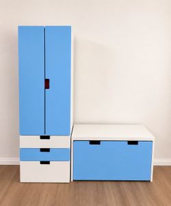 Dresser and toy bin
