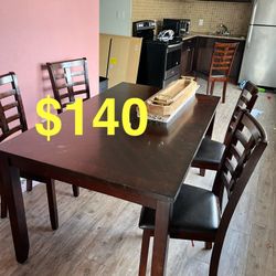 Table 4 Chairs 