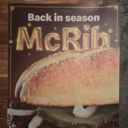 McRib Posters