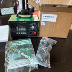 Ozone Generator 45,000mg/h, Home/Industrial O3 Car Deodorizer. Ozone Machine