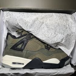 Air Jordan 4 Retro Olive Green 