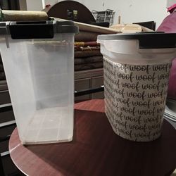 Pet Food Containers  15lbs