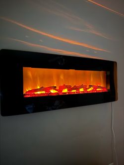 SimpliFire 48” Wall Mount Electric fireplace