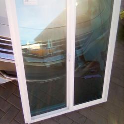 48x36 Double Glass Window With Screen 