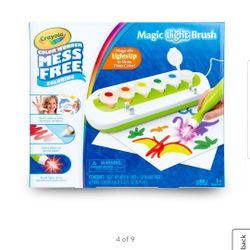 Crayola Color Wonder Magic Light Brush Painting Set, Girls and Boys, Child Ages 3+