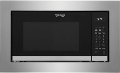 Open Box 24 in. 2.2 cu ft Electric Built-In Microwave in Stainless Steel with Sensor Cook