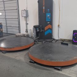 Dual Stretch Wrapping Machine