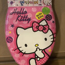 Hello Kitty Toilet Cushion Seat Cover (brand new) super cute