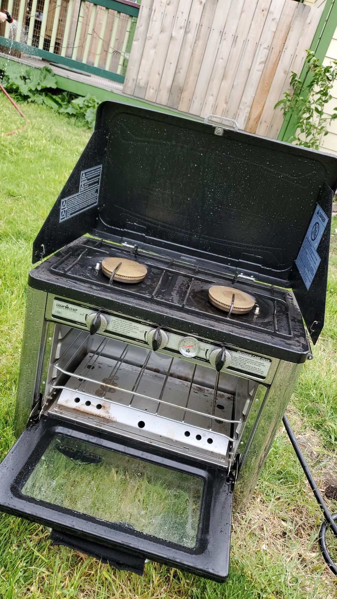 Camp chef camper oven/stove top
