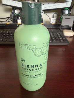 Sienna Naturals H.A.P.I Shampoo 11 FL oz Made In USA New No Box