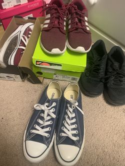 Nike Converse size 7 and 7.5 $100. For 3