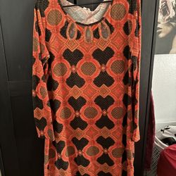 Long sleeve dress for autumn size extra large