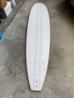 7’ 6” INT soft surfboard foam blank, no bottom, not for surfing.